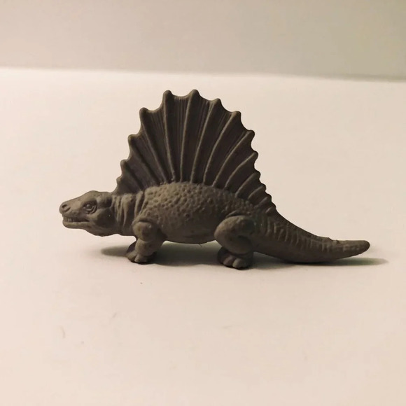 Vtg Lot of 5 Diener and Russ Dinosaur Hard  Erasers Triceratops Dimetrodon - Picture 5 of 16